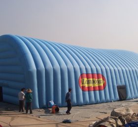 Tent1-351 Μπλε φουσκωτή σκηνή