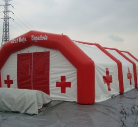 Tent1-385 Φουσκωτή σκηνή του Ερυθρού Σταυρού
