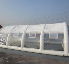 Tent1-459 Λευκή φουσκωτή σκηνή για μεγάλες εκδηλώσεις