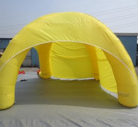 Tent1-308 Κίτρινη φουσκωτή σκηνή θόλου διαφήμισης