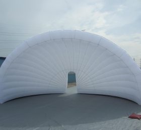 Tent1-446 Γίγαντα λευκή εξωτερική φουσκωτή σκηνή