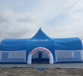 Tent1-105 Μπλε γιγαντιαία φουσκωτή σκηνή