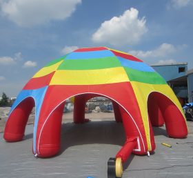 Tent1-374 Χρωματική φουσκωτή σκηνή