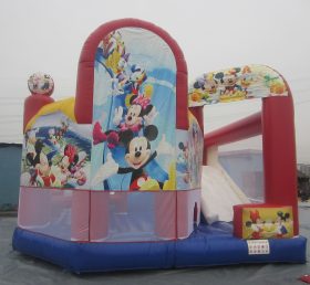 T2-563 Disney Mickey & Minnie φουσκωτό κάστρο διαφάνειας