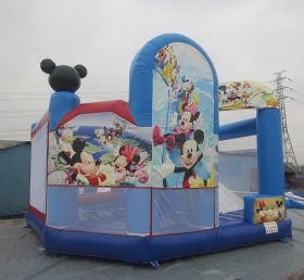 T2-528 Disney Mickey & Minnie φουσκωτό κάστρο διαφάνειας