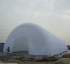 Tent1-371 Λευκή γιγαντιαία φουσκωτή σκηνή