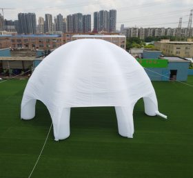 Tent1-403 Προσαρμοσμένη εμπορική σκηνή γκαζόν λευκή φουσκωτή σκηνή αράχνης