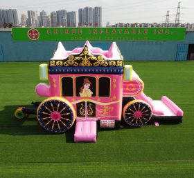 T5-672 Disney Pink Princess Margaret Συνδυασμός Τραμπολίνο και Γωνιά Κόμμα