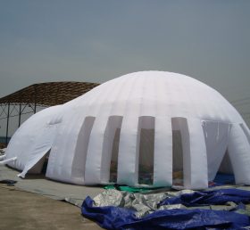Tent1-410 Γίγαντα λευκή φουσκωτή σκηνή