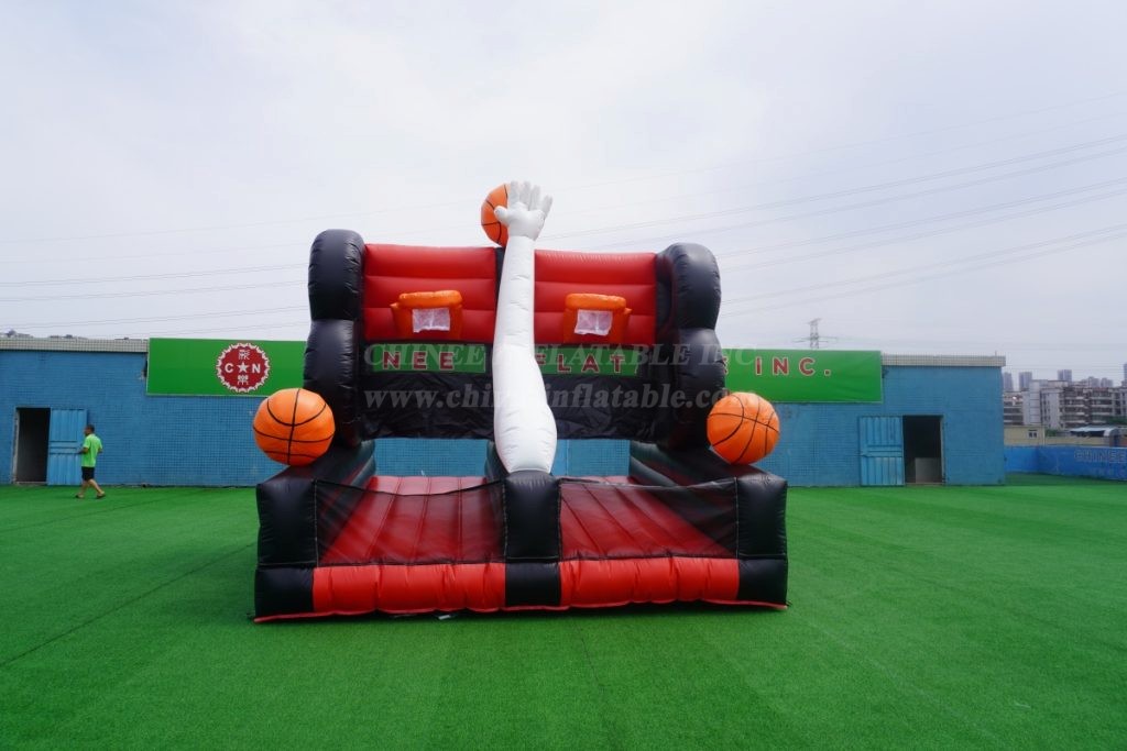 T11-210 Double Basketball Inflatable Shooting Game