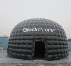 Tent1-415 Γκρίζα γιγαντιαία φουσκωτή σκηνή