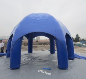 Tent1-307 Μπλε φουσκωτή σκηνή διαφήμισης θόλου