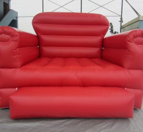S3-5 Κόκκινο καναπέ διαφήμιση φουσκωτή