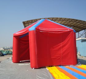 Tent1-244 Κόκκινη ανθεκτική φουσκωτή σκηνή