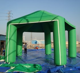 Tent1-245 Πράσινη ανθεκτική φουσκωτή σκηνή