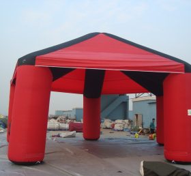Tent1-417 Εξωτερική κόκκινη φουσκωτή σκηνή