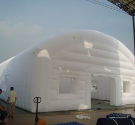 Tent1-70 Λευκή γιγαντιαία φουσκωτή σκηνή