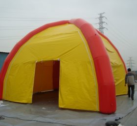 Tent1-97 Εξωτερική σκηνή φουσκωτού θόλου με αράχνη
