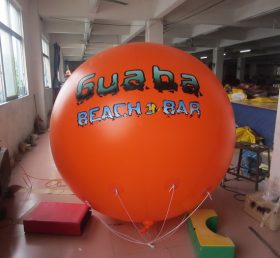 B2-20 Εξωτερικό φουσκωτό πορτοκαλί μπαλόνι