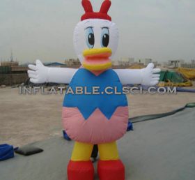 M1-214 Donald Duck φουσκωτή κινούμενη κινούμενη γελοιογραφία