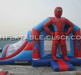 T2-1157 Spider-Man υπερήρωα φουσκωτό τραμπολίνο