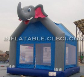 T2-2876 Φουσκωτό τραμπολίνο ελέφαντα