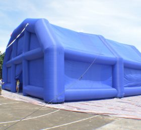 Tent1-283 Μπλε φουσκωτή σκηνή