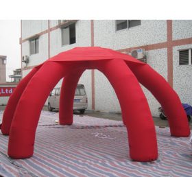 Tent1-323 Κόκκινη φουσκωτή σκηνή θόλου διαφήμισης
