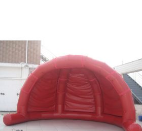 Tent1-325 Κόκκινη εξωτερική φουσκωτή σκηνή