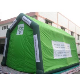 Tent1-332 Πράσινη φουσκωτή σκηνή