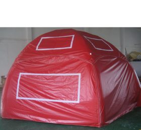 Tent1-333 Κόκκινη φουσκωτή σκηνή θόλου διαφήμισης