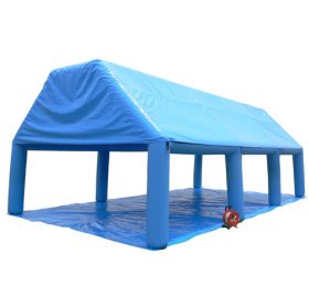 Tent1-455 Μπλε φουσκωτή σκηνή