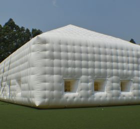 Tent1-457 Γίγαντα λευκή ανθεκτική φουσκωτή σκηνή