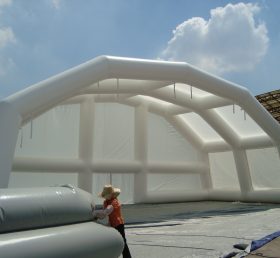 Tent1-282 Γίγαντα εξωτερική φουσκωτή σκηνή λευκή σκηνή