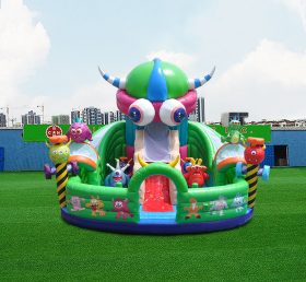 T6-442 Monster Giant Φουσκωτό Πάρκο Ψυχαγωγίας Φουσκωτό Μεγάλο Τραμπολίνο
