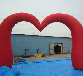 Arch1-240 Φουσκωτή αψίδα σε σχήμα καρδιάς