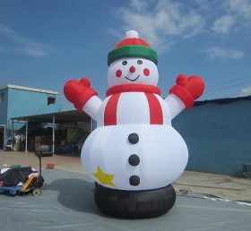 C1-164 Χριστούγεννα φουσκωτό χιονάνθρωπο