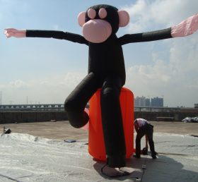 D2-110 Διαφημιστικός φουσκωτός χορευτής μαϊμού