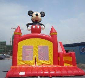 T2-3232 Disney Mickey και Minnie φουσκωτό κάστρο