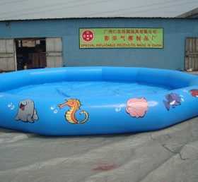 POO17-1 Παιδική φουσκωτή στρογγυλή πισίνα