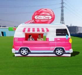 Tent1-4025 Φουσκωτό αυτοκίνητο τροφίμων-marshmallow