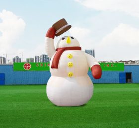 C1-232 Φουσκωτό χιονάνθρωπο Χριστουγέννων