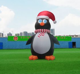 C1-241 Φουσκωτό χριστουγεννιάτικο πιγκουίνο