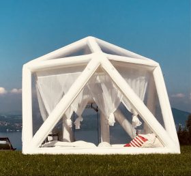 Tent1-5018 Διαφανές σπίτι φουσκωτών σκηνών κάμπινγκ