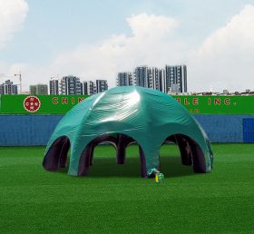 Tent1-4294 Πράσινη φουσκωτή σκηνή αράχνης