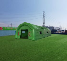 Tent1-4671 Μεγάλο πράσινο φουσκωτό εργαστήριο