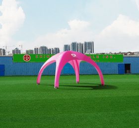 Tent1-4694 Προσαρμοσμένη ροζ διαφημιστική σκηνή αράχνης
