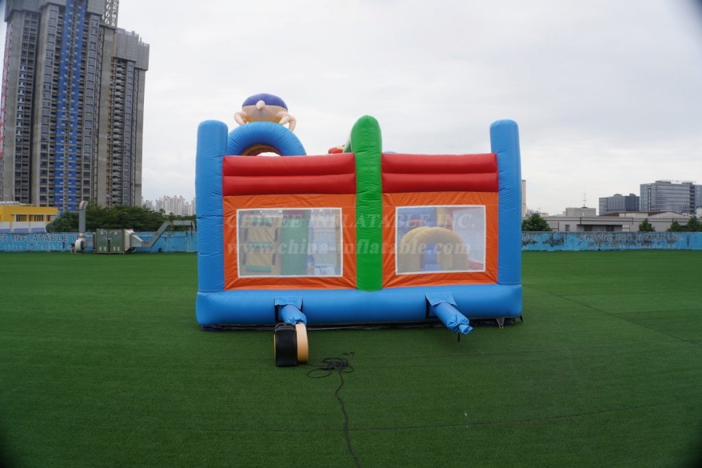 T2-4795 Hawaii Bouncy Castle With Slide