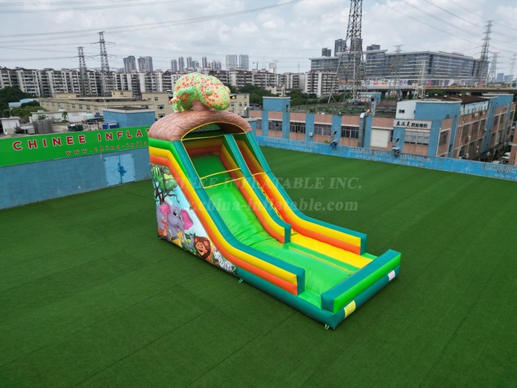 T8-562B Chameleon Inflatable Slide