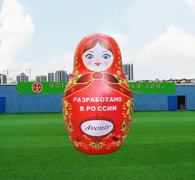 S4-602 Εξωτερική διακόσμηση φουσκωτά ρούχα κοριτσάκι διαφήμιση